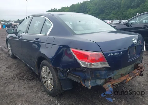 2008 Honda Accord 2.4 Lx z USA, uszkodzony, nr VIN 1HGCP26398A084770